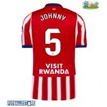 Atletico Madrid Johnny Cardoso #5 Hjemmedrakt 2026-27 Kortermet